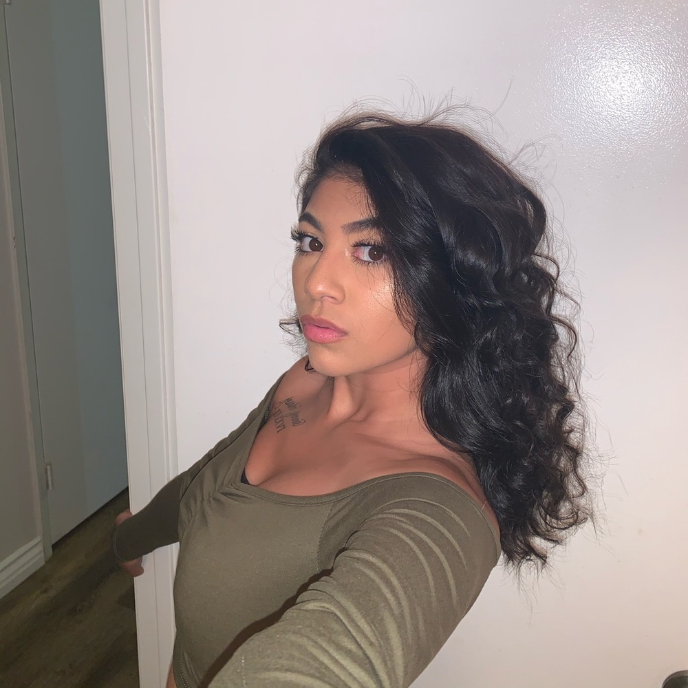 Olive Green Crop top/ off the shoulders